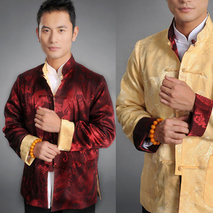 Китайские национальные костюмы, Мужская одежда, Маркова костюм костюм Весна и осень Молодой мужской моды повседневная