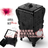 Q014奢华复古安娜蝴蝶立式化妆棉收纳盒 苏风格 抽式化妆棉盒