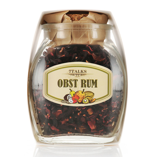  水果朗姆酒/德国进口花果茶/水果茶/果粒茶/包邮/100g爱这茶语