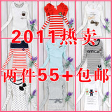 真维纳<span class=H>批发</span>秋冬新款女装热卖韩版卡通图案修身长袖<span class=H>t恤</span>多款可选