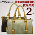 ORFEE 真皮女包 女包2012新款潮女时尚韩版包包单肩斜跨大包手提