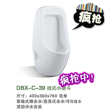 【大本象】卫生间男式小便器小便斗冲水器特价 原厂正品 挂式C-39