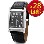 Amoy gold EYKI are brand watches, men's fashion table belt table quartz watch fashion male table