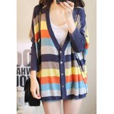 taobao english 2013 spring new Korean wild big yards bat sleeve sweater cardigan women thin coat of excellent silk and good clothes