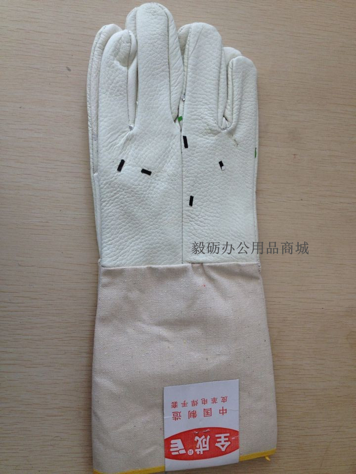 皮革電焊手套 勞保耐磨焊接手套 耐高溫皮革加長手套 焊工手套在類目 居家日用, 防護用品, 防護手套中 - 來自Buy2taobao.com提供專業的淘寶代購服務