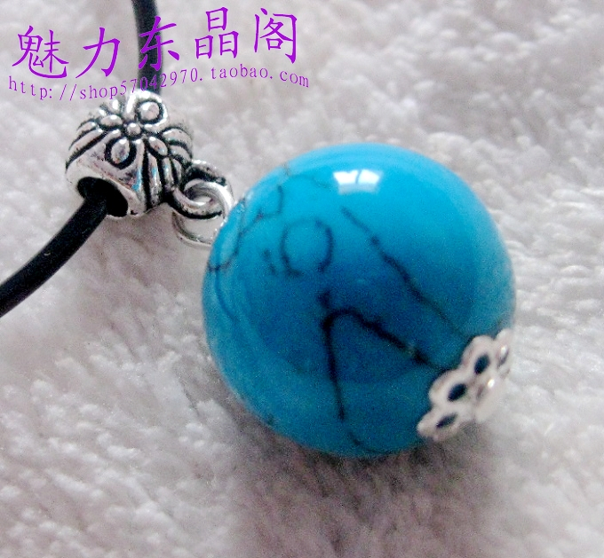 natural Crystal Pendant natural Pendant Natural crystal pendant Transfer bead Turquoise single bead 14mmin the Accessories/Fashion Jewelry, Pendant/Pendant category - from Buy2taobao.com to provide professional Taobao agent buy service