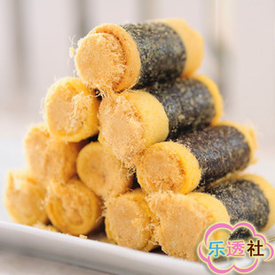  【乐透社】澳门特产零食 手信 正牌 车厘哥夫 紫菜肉松蛋卷250g