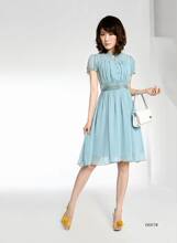 2010夏装新款 超爆 OL秋水伊人 红袖艾格哥弟风韩版淑女连衣裙
