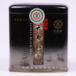  云南滇红茶 中茶特级滇红 中粮集团出品  特级红茶 200克  特价