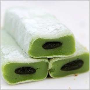  正规代理 台湾糕点三叔公雪之恋手造麻糬/麻薯 绿茶味 又Q又糯