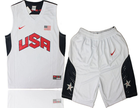 USA美国队队服 耐克篮球运动服套装 篮球组队