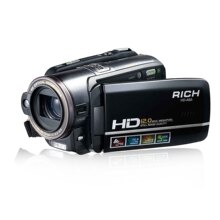 莱彩RICH/HD-A65/全高清数码摄像机DV/防抖/1200W/5倍光学/夜拍