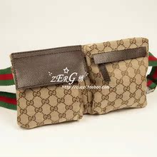 顶级品质GUCCI女包/古奇cucci女包1:1男包通用28566帆布包腰包