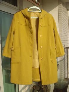 全毛呢子短大衣 韩版中长款羊毛长外套 中长款