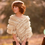 毛披肩 加厚加长毛一字披 婚纱礼服披肩 冬季 冬