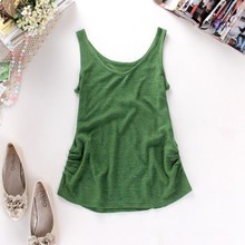 人手一件！2012夏季新品打底<span class=H>吊带</span>衫韩版宽松大码<span class=H>褶皱</span><span class=H>小</span>背心<span class=H>吊带</span>