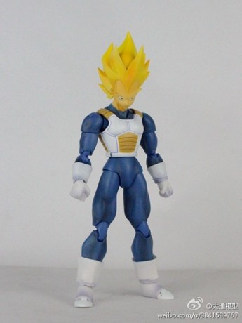 HI到痹模型 大通SHF 七龙珠Z改 超级赛亚人 贝