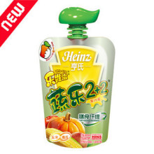 四皇冠 新品亨氏乐维滋蔬乐2+2果汁泥 玉米南瓜120g