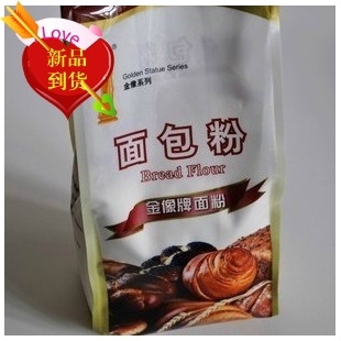  金像 牌优质 高筋 面包粉 金像面包粉 原包装1千克 高筋面粉