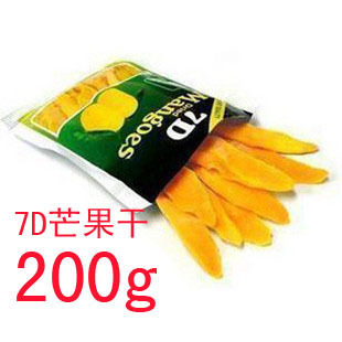 金冠 菲律宾特产 保证正品 假一罚万 超好吃7d芒果干200(210)g