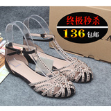 特-日系货 zara风格 春夏款休闲<em>达人</em> <em>编织</em>单鞋细