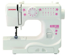 包邮大赠送-日本真善美家用迷你缝纫机mini525DX（有发票保修卡）