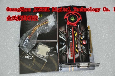 XFX 讯景 HD5770 真公版 1G 黑色DVI 黑苹果