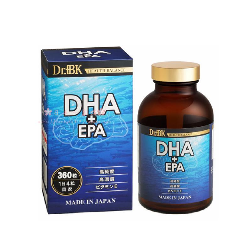日本保健品野口Dr.BK深海鱼油DHA+EPA 帮助