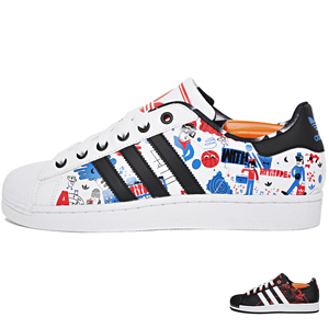  阿迪达斯adidas 三叶草板鞋 SUPERSTAR  2 陈奕迅G43777/G43778