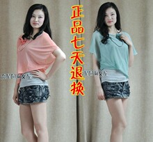 名歌<span class=H>专柜</span>正品2012夏装新款时尚韩版<span class=H>雪纺</span><span class=H>衫</span>显瘦修身上衣X08712002