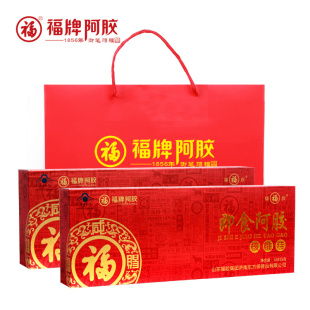  山东东阿镇 福牌阿胶 福胶即食 阿胶核桃糕480g 阿胶膏 正品包邮