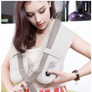  华尔康正品多功能肩颈捶打按摩披肩颈肩乐颈部肩部腰部敲打按摩器