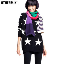 (冬)品质体验 othermix 星星提花套头加厚针织毛衣12M3301