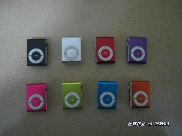 厂家出货 有量来谈 插卡夹子 插卡MP3 mp3播放器 礼品MP3