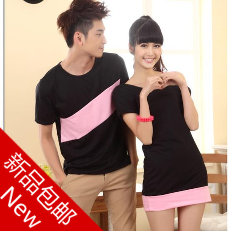 韩国2014新款qlz<em>情侣装</em>夏装韩都衣舍<em>在乎你</em>潮