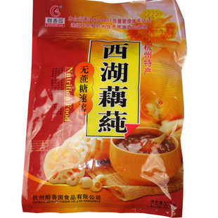  杭州特产醇香园西湖藕莼300克（极品无蔗糖）西湖藕粉