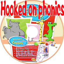 冲冠特价促销中!美国自然拼读 Hooked on Phonics 17DVD+2CD