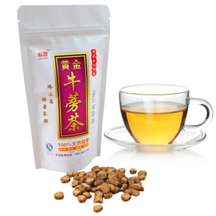  【极度秒杀】利晨黄金牛蒡茶排毒通便祛痘养颜降压茶批发价