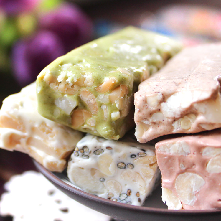 牛轧糖零食品糖果...