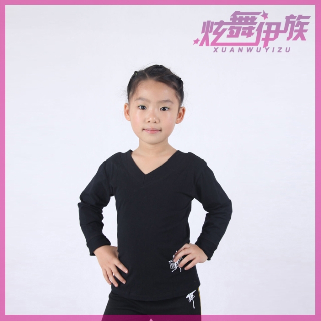 儿童练功上衣 双V领棉舞蹈上衣 舞蹈服 女童长袖舞蹈衣 热卖款在类目 运动/瑜伽/健身/球迷用品, 舞蹈/健美操/体操, 拉丁舞, 拉丁舞上装中 - 来自Buy2taobao.com提供专业的淘宝代购服务
