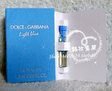 D & G Light Perfume Light Blue Blue velvet 1,5 ml de palo tipo de embalaje