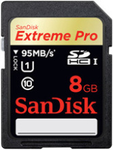 ���� SanDisk Extreme Pro SDHC 8G 95M/s 633x ����SD �洢��82