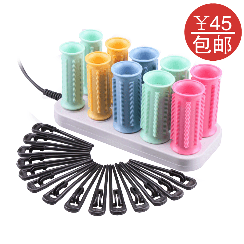 包邮箭王JF888-10陶瓷不伤发电子卷发筒 电热烫发卷发器 卷发棒