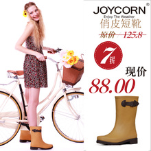 加可时尚女式雨鞋水鞋 新款百搭短筒正品雨靴胶鞋限时包邮C-07