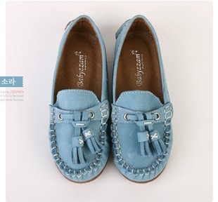  韩国童鞋女单鞋儿童皮鞋女童皮鞋真皮男童牛皮皮鞋韩版公主鞋秒杀