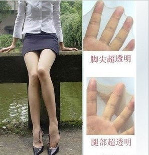 日本长丝3D蚕丝超薄超透脚尖透明连裤袜无痕隐形弹性美腿绢感丝袜
