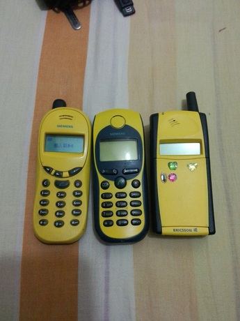 二手爱立信768 西门子 3508 黄色手机
