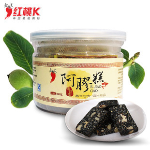  正品 红桃K 特价正宗山东东阿即食阿胶糕阿胶膏补血补气固元80g