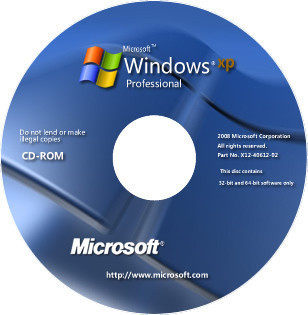 Windows XP原版 xp系统盘 XP正版系统盘 XP系统 XP SP3纯净版