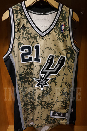 NBA adidas 阿迪达斯 马刺队 邓肯 迷彩 Swing